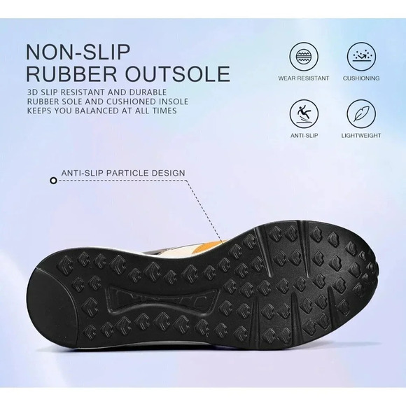 Women's High Heel Wedge Sneakers Fashion Cliff Platform Retro Shoes - Picture 6 of 9